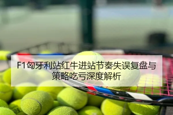 F1匈牙利站红牛进站节奏失误复盘与策略吃亏深度解析
